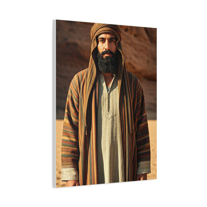 Desert Nomad Serenity Portrait Wall Art & Canvas Prints