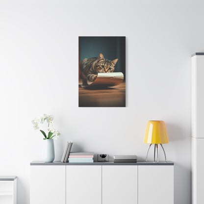 Curious Cat Moment Wall Art & Canvas Prints