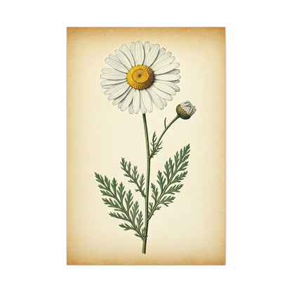 Wild Daisy Illustration Wall Art & Canvas Prints