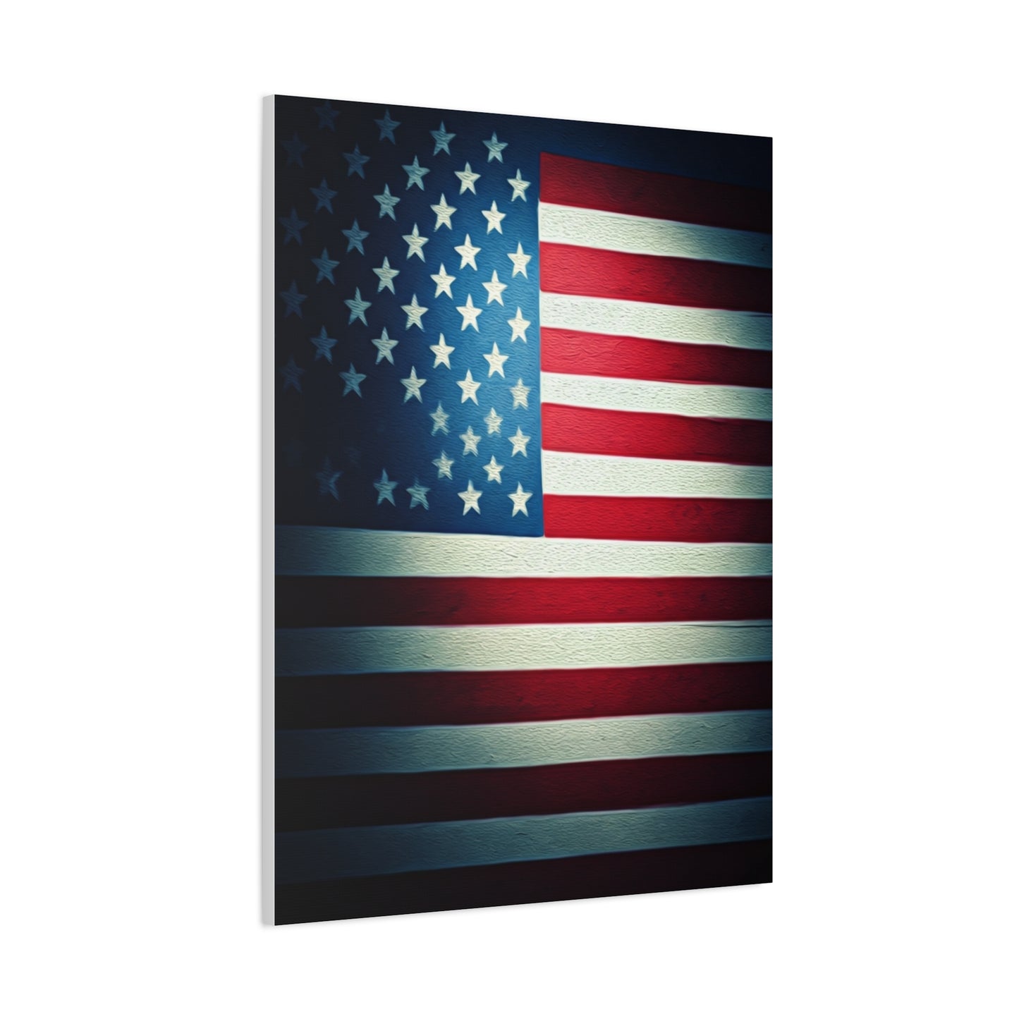 Minimalist Stars and Stripes Pride Wall Art & Canvas Prints