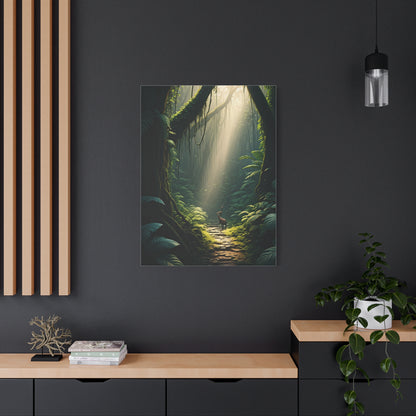 Jungle Pathway of Light Wall Art & Canvas Prints