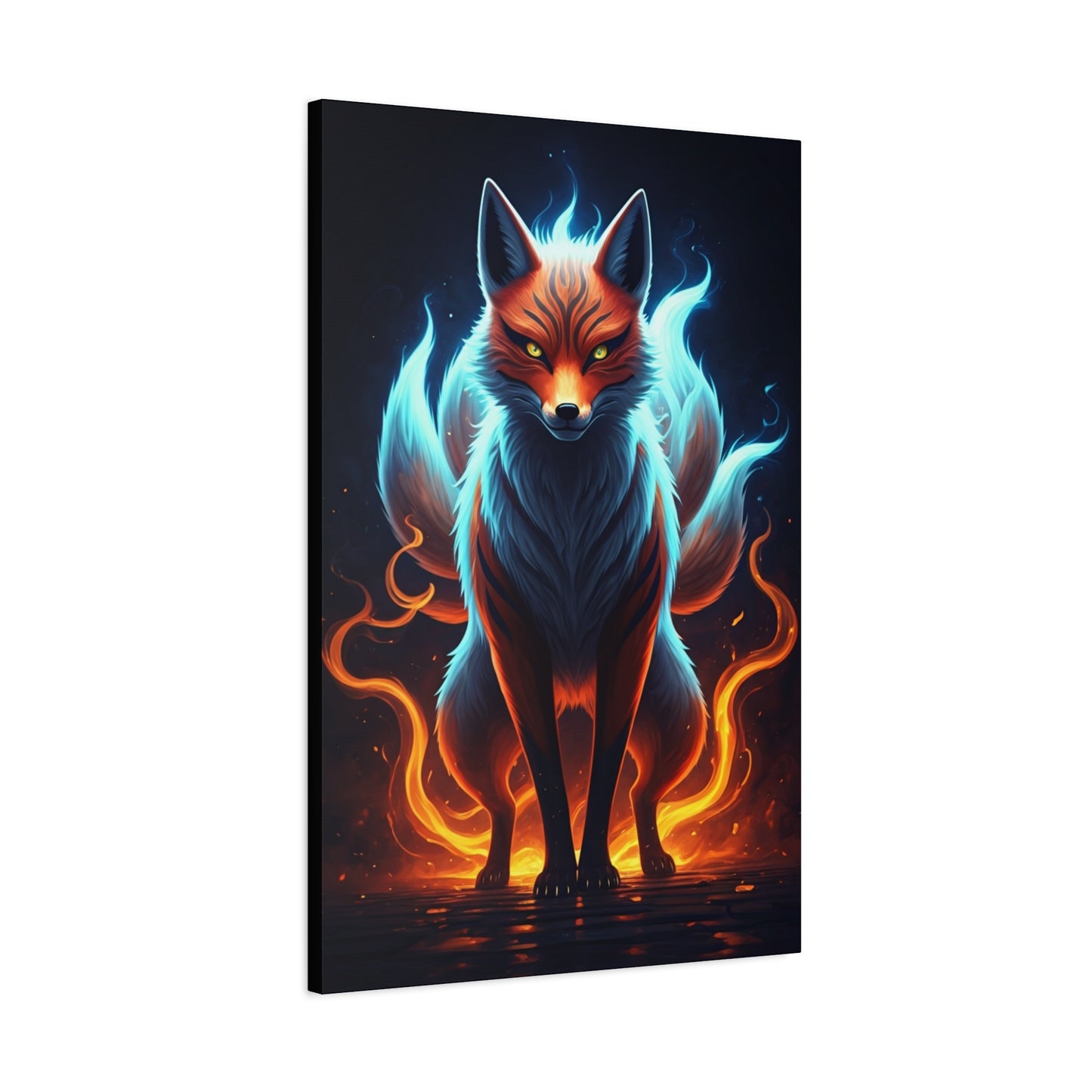 Spirit Flame Fox Wall Art & Canvas Prints