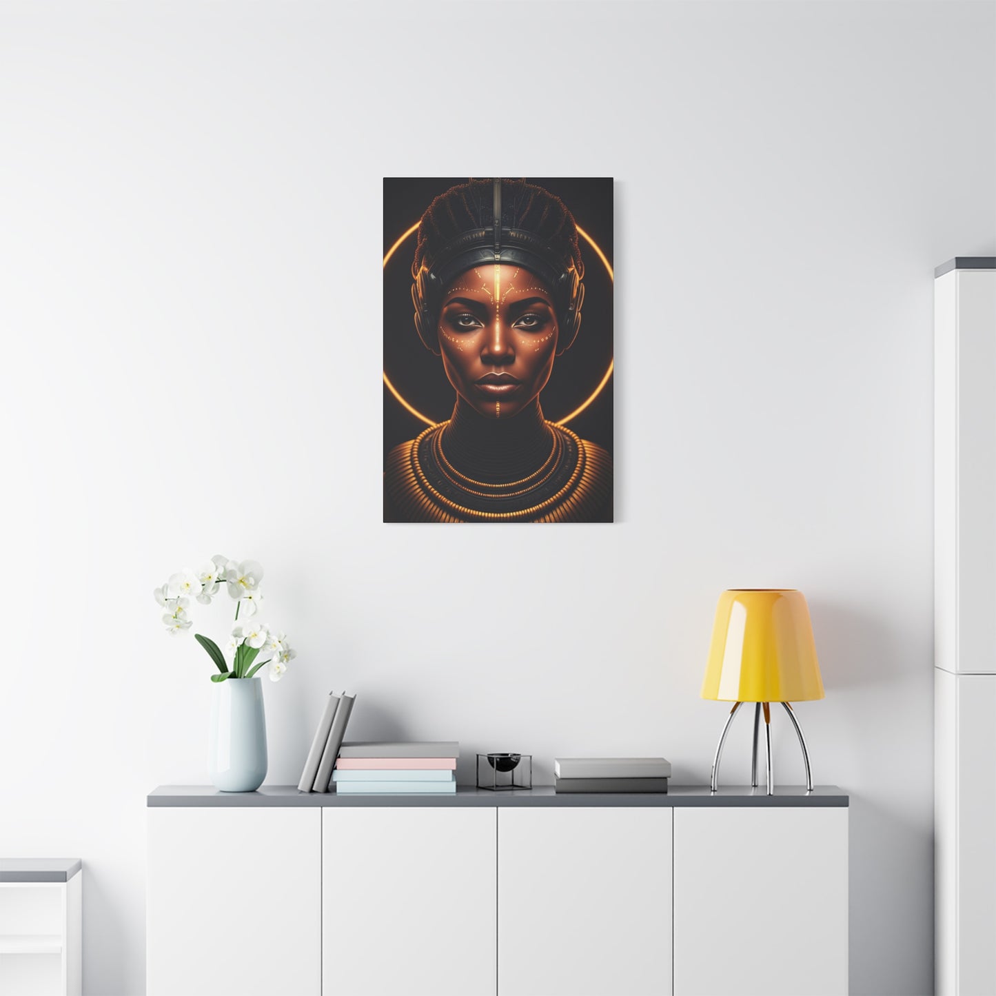 Divine Queen Eclipse Wall Art & Canvas Prints