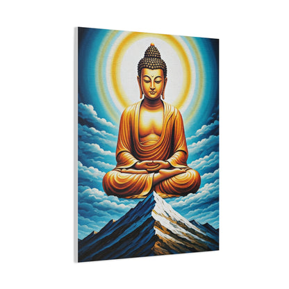 Celestial Buddha Above the Mountains