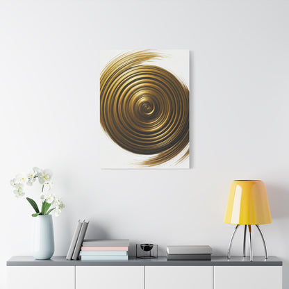 Molten Gold Vortex Wall Art & Canvas Prints