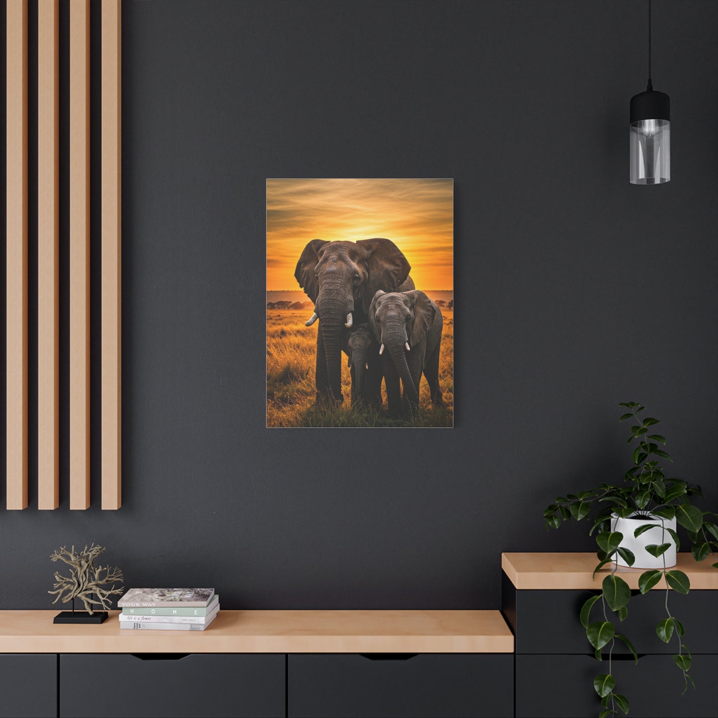 Elephant Companions Wall Art & Canvas Prints