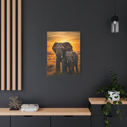 Elephant Companions Wall Art & Canvas Prints