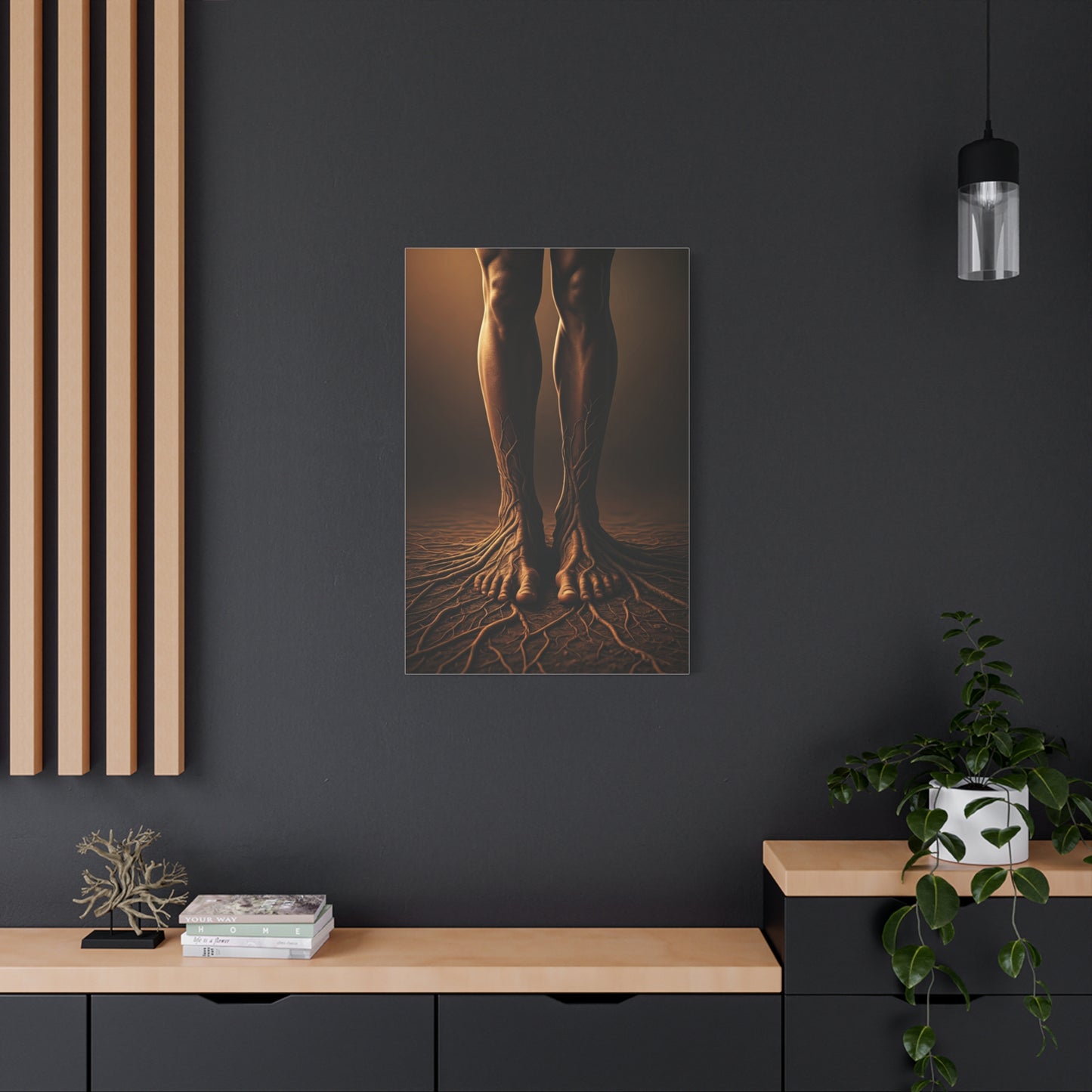Roots of the Earth Figure Wall Art & Canvas Prints