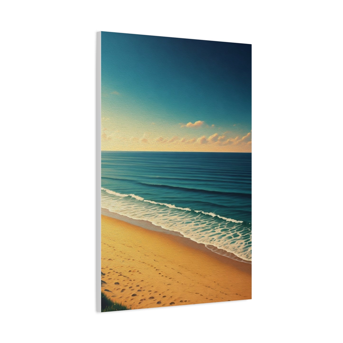 Golden Coastline Aerial Beach Wall Art & Canvas Prints