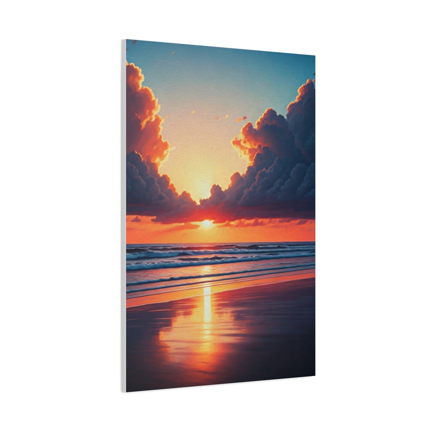 Cloud Framed Horizon Sunset Wall Art & Canvas Prints