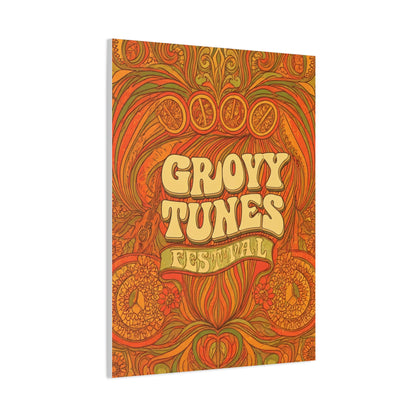 Groovy Tunes Festival Wall Art & Canvas Prints