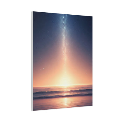 Celestial Path Over Calm Ocean Wall Art & Canvas Prints