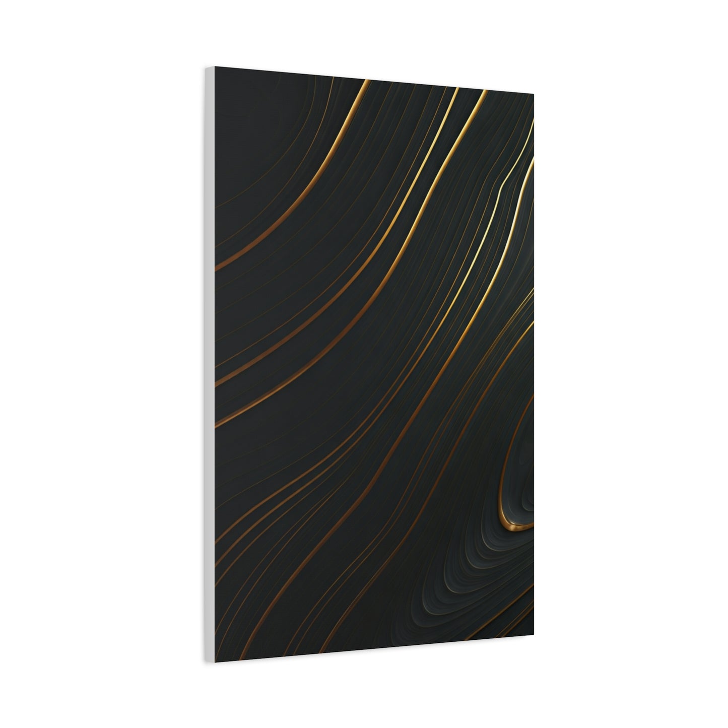 Golden Trace Minimalist Wall Art & Canvas Prints