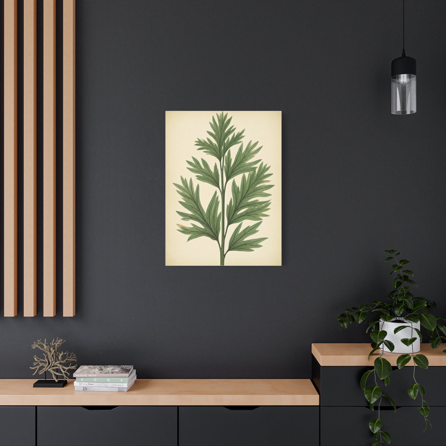 Botanical Herb Study Vintage Wall Art & Canvas Prints