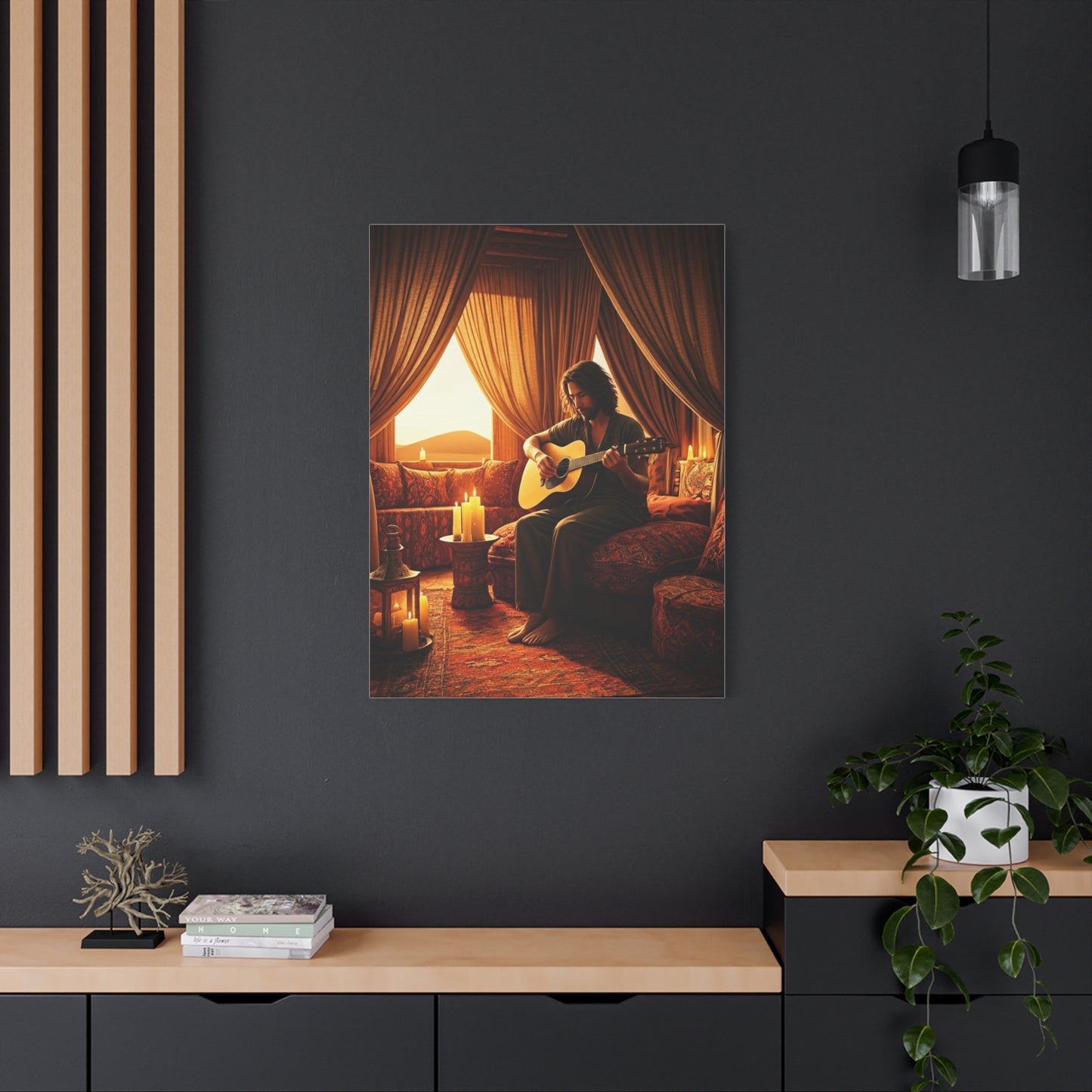 Bohemian Music Under Desert Skies – Wall Art & Canvas Prints