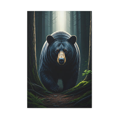 Forest Path Guardian Bear Wall Art & Canvas Prints