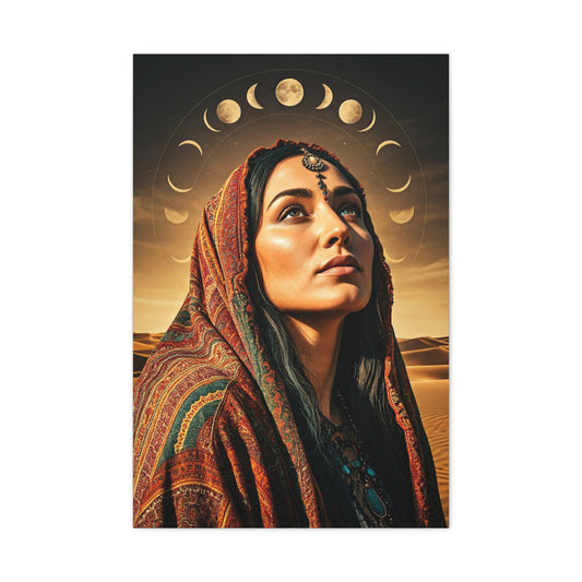 Celestial Bohemian Muse Wall Art & Canvas Prints