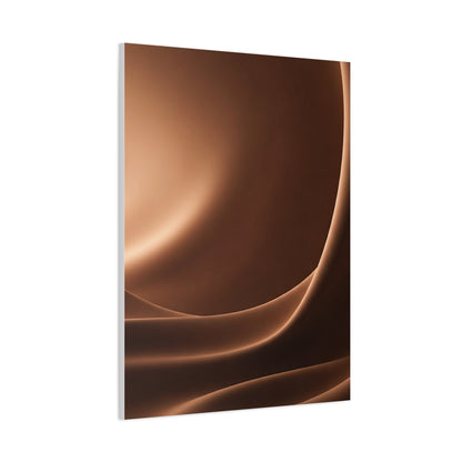 Bronze Silk Flow Wall Art & Canvas Prints