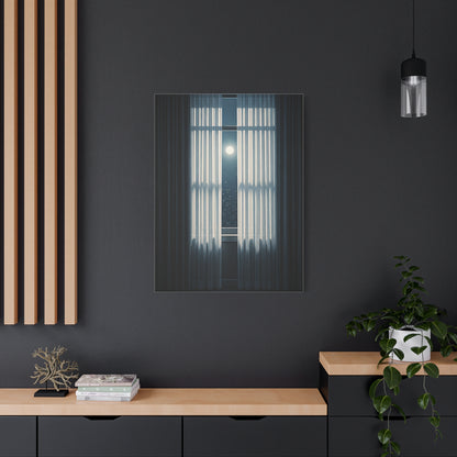 Moonlit Window Stillness Wall Art & Canvas Prints