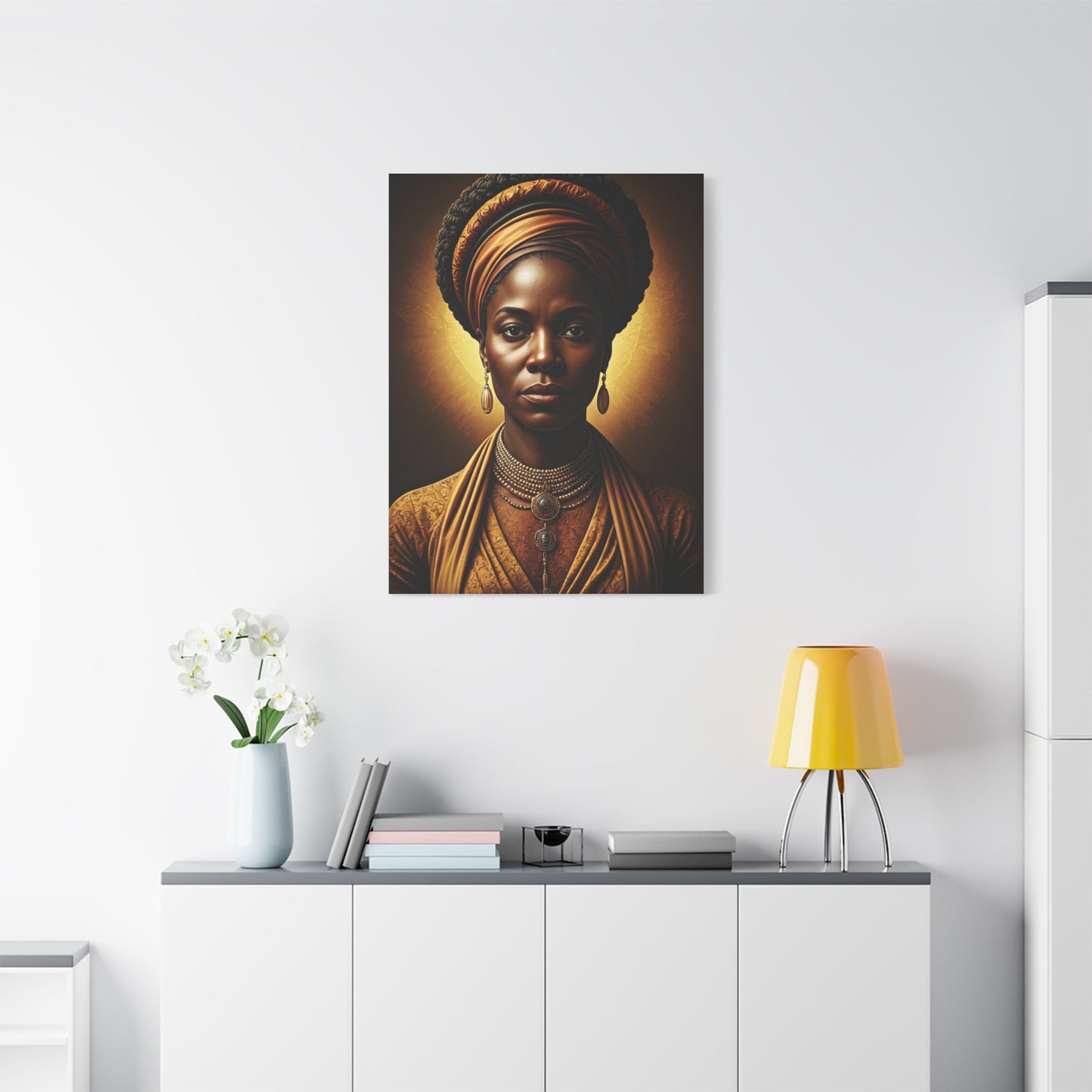 Golden Heritage Queen Portrait Wall Art & Canvas Prints