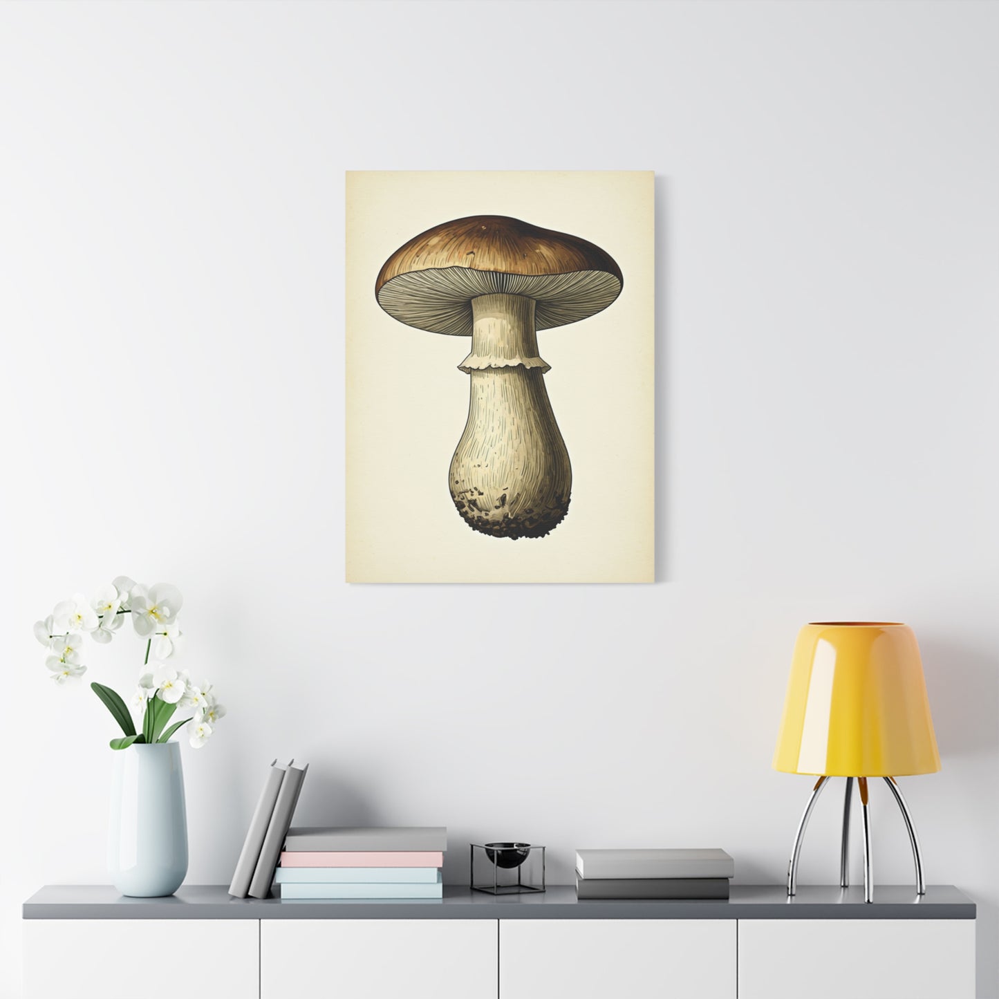 Mushroom Study Wall Art & Canvas Prints