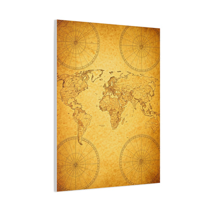 Golden Compass Mandala Wall Art & Canvas Prints