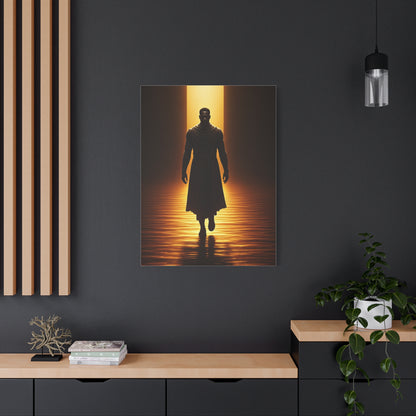 Radiant Path Silhouette Wall Art & Canvas Prints