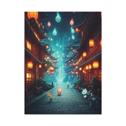 Lantern Spirit Alley Wall Art & Canvas Prints