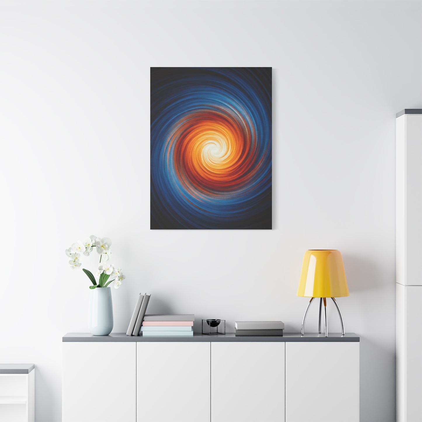 Swirling Light Vortex Abstract Wall Art & Canvas Prints
