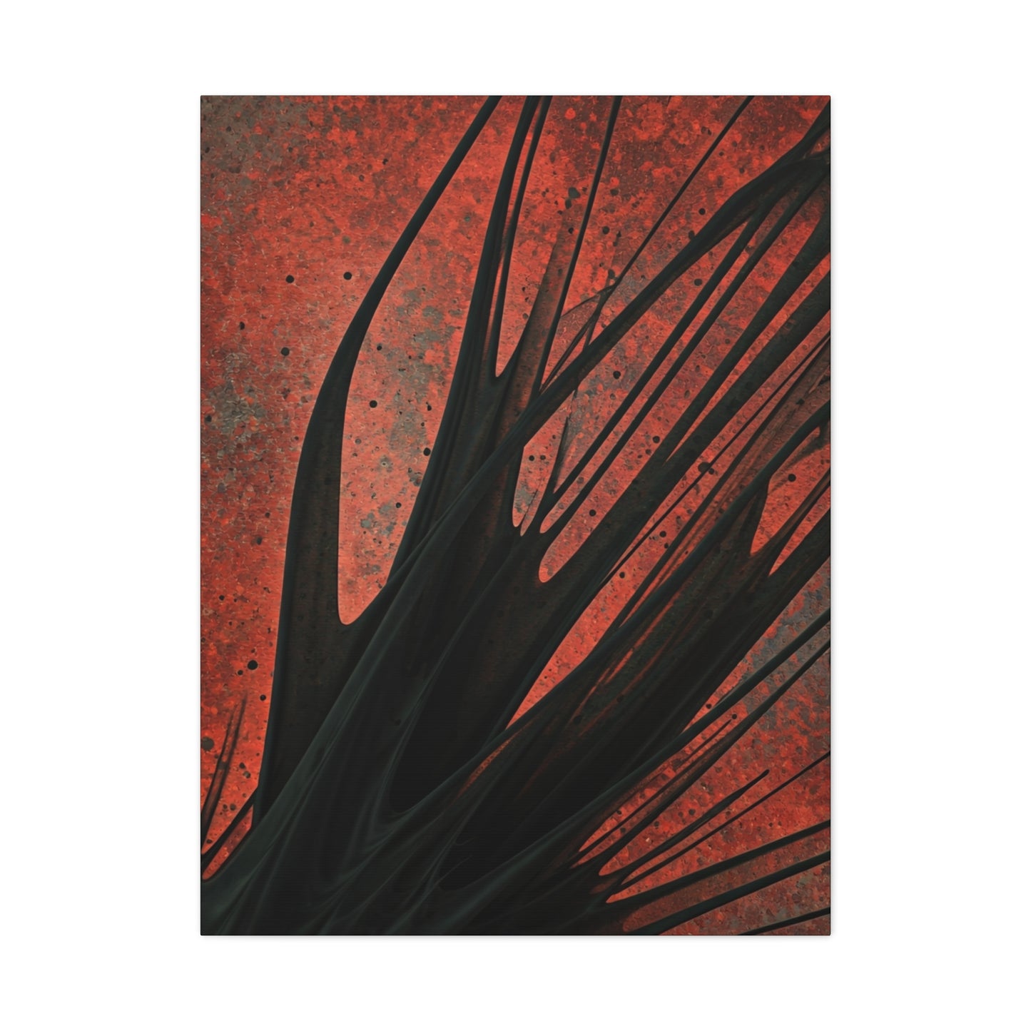 Crimson Motion Abstract Wall Art & Canvas Prints