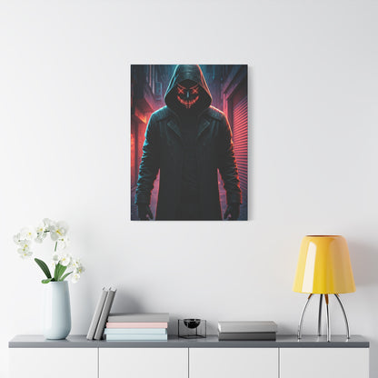 Crimson Smile Night Enforcer Wall Art & Canvas Prints