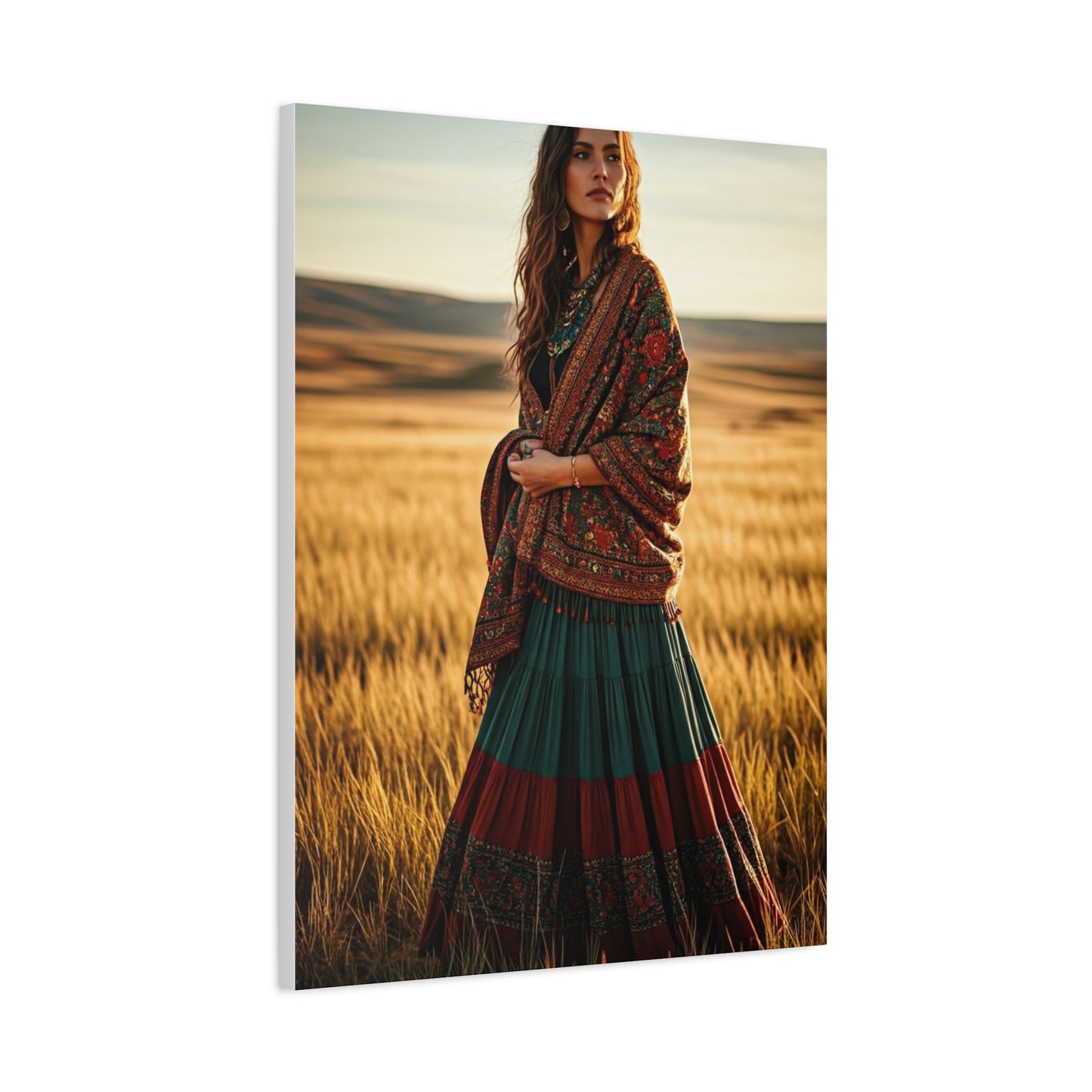 Golden Prairie Bohemian Muse Wall Art & Canvas Prints