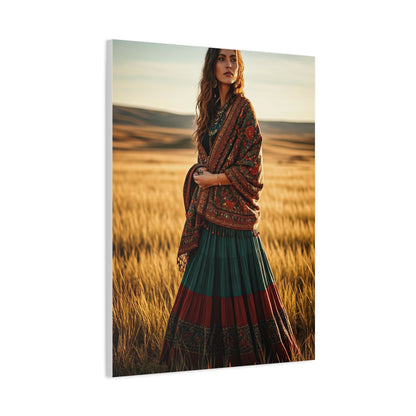 Golden Prairie Bohemian Muse Wall Art & Canvas Prints