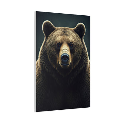 Intense Bear Gaze Wildlife Wall Art & Canvas Prints