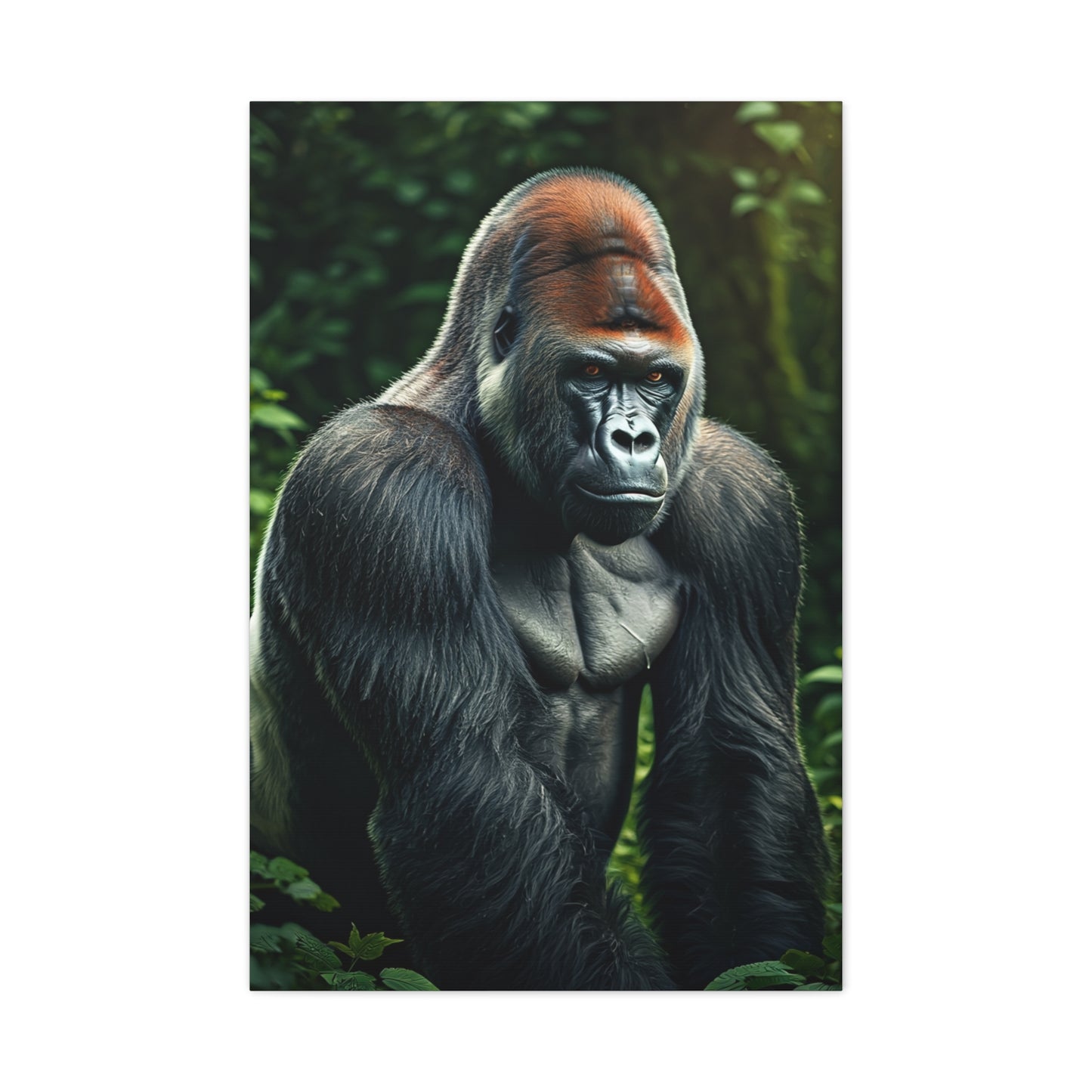 Silverback Strength Portrait Wall Art & Canvas Prints