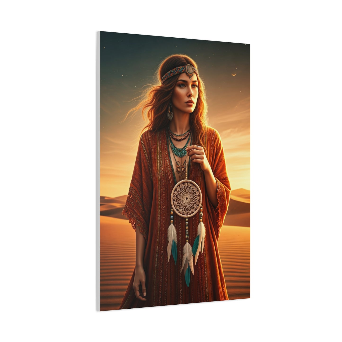 Desert Dreamer with Dreamcatcher Wall Art & Canvas Prints