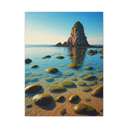 Coastal Tidepool Rock Sanctuary Wall Art & Canvas Prints