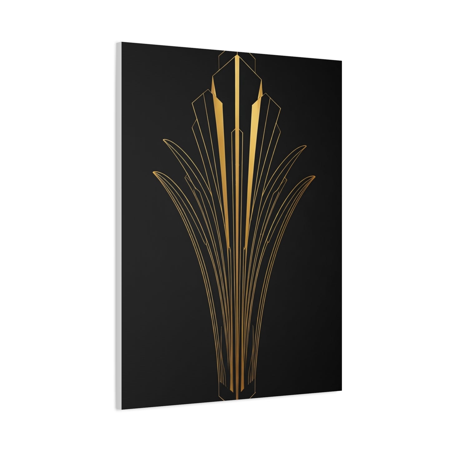 Art Deco Crown Radiance Wall Art & Canvas Prints