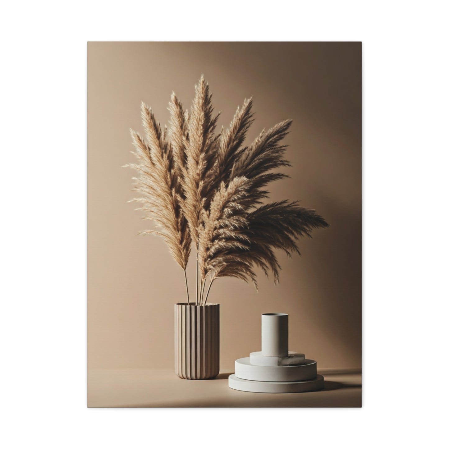 Pampas Grass Neutral Still Life Wall Art & Canvas Prints