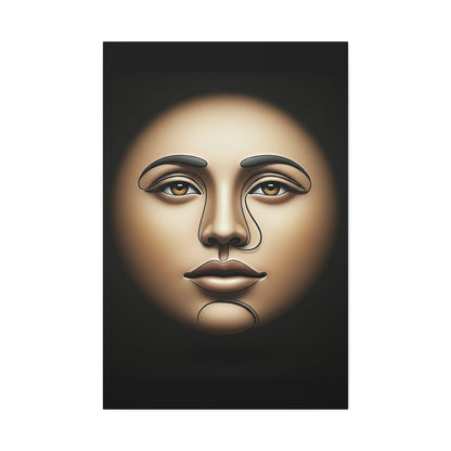 Ethereal Muse Portrait Wall Art & Canvas Print
