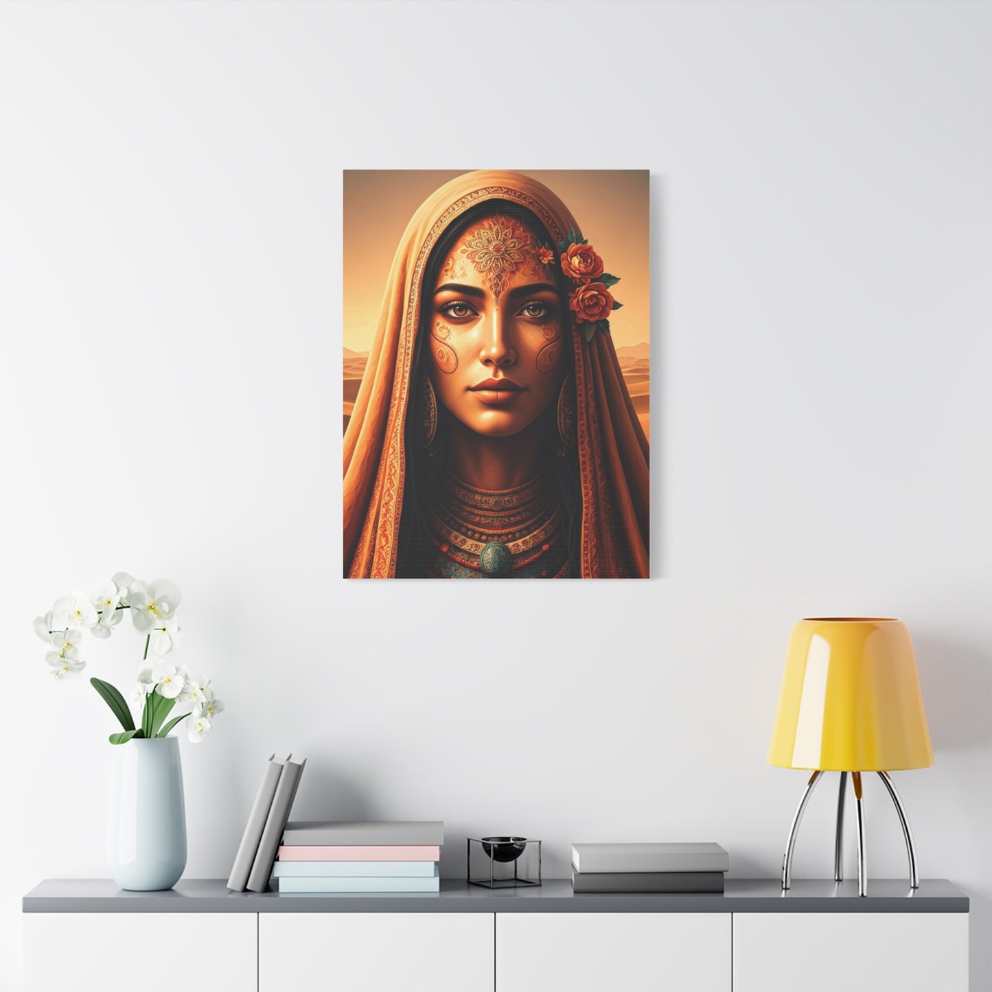 Sacred Desert Muse Portrait Wall Art & Canvas Prints