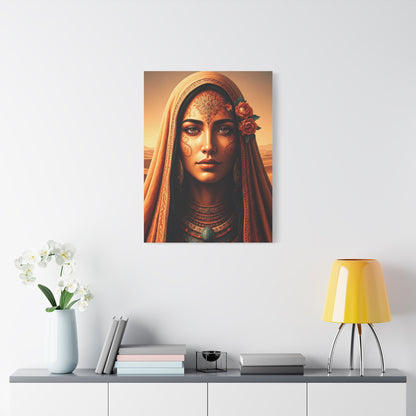 Sacred Desert Muse Portrait Wall Art & Canvas Prints