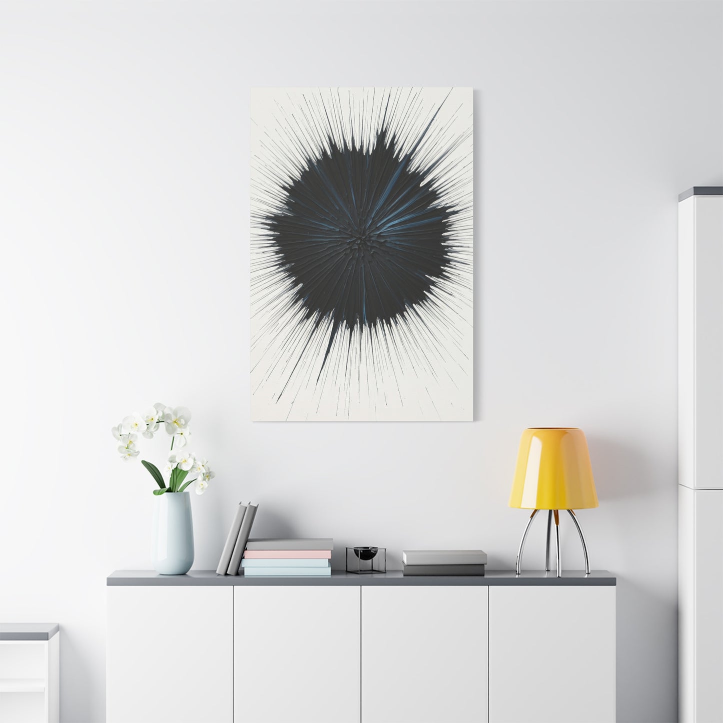 Obsidian Impact Field Wall Art & Canvas Prints