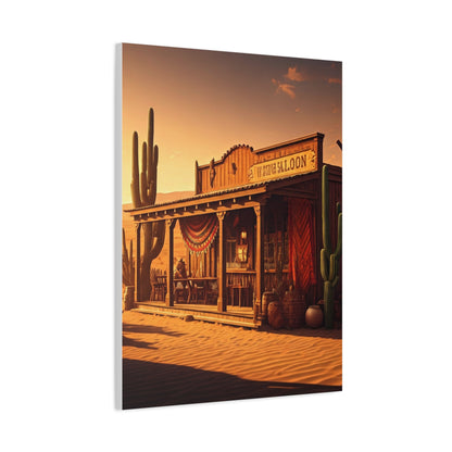 Desert Saloon Escape Wall Art & Canvas Prints