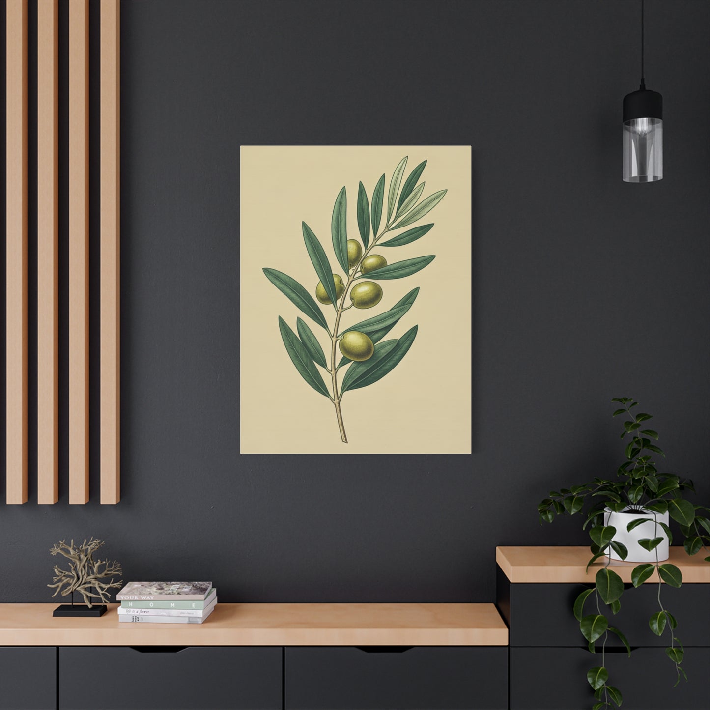 Olive Branch Study Wall Art & Canvas Prints