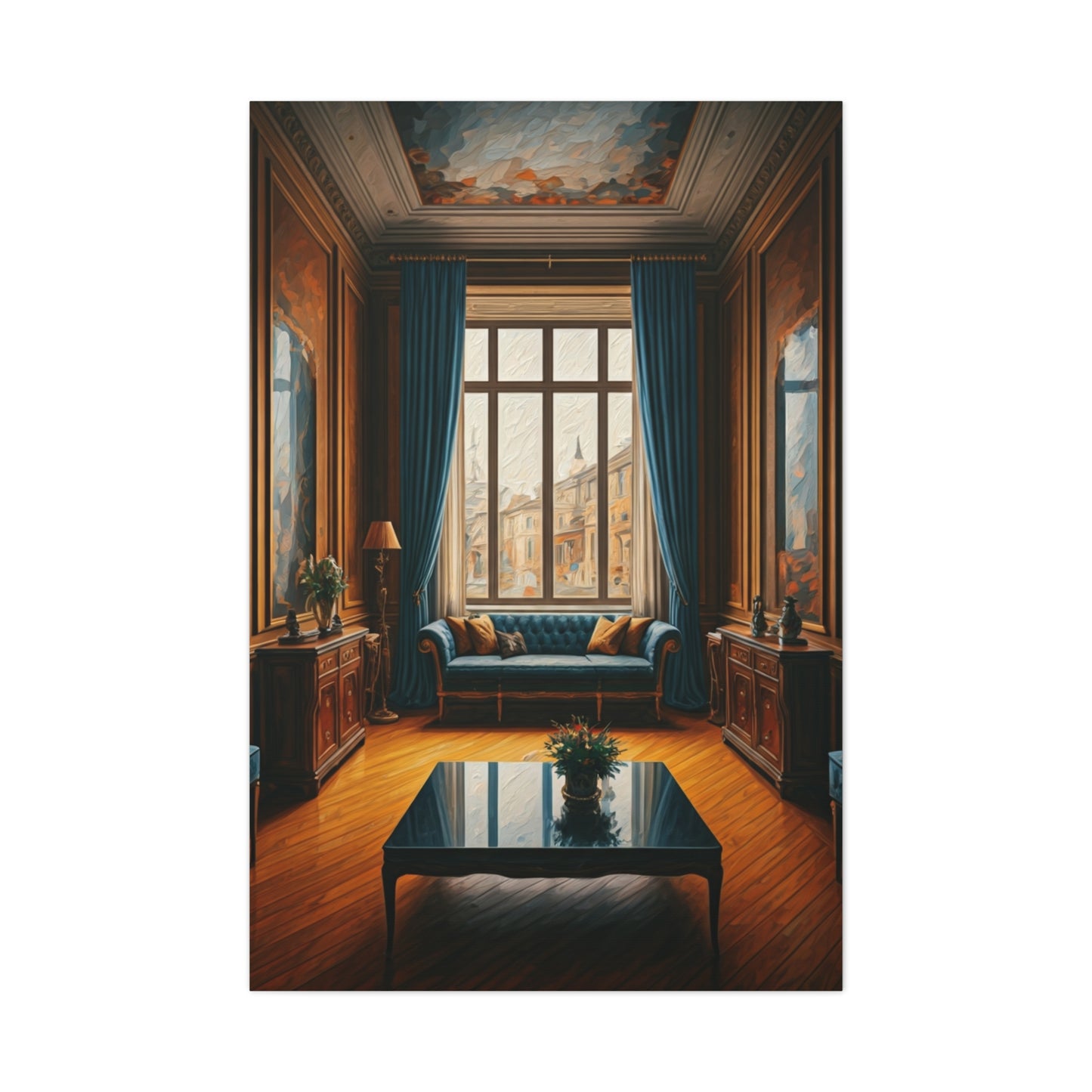 Classic Elegance Interior Scene Wall Art & Canvas Prints