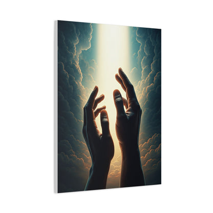 Hands Toward the Divine Wall Art & Canvas Prints