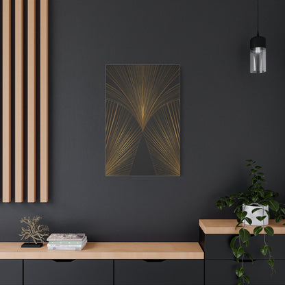 Golden Radiance Arc Deco Wall Art & Canvas Prints