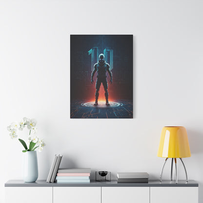 Digital Ascension Warrior Wall Art & Canvas Prints