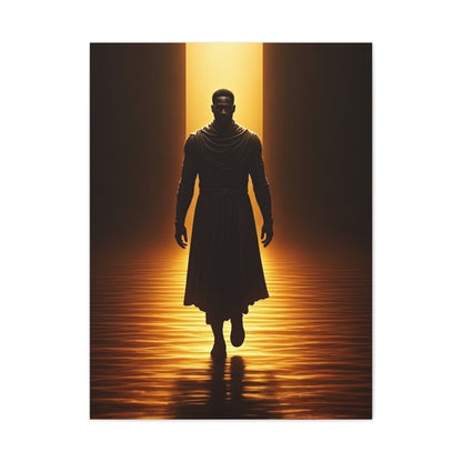 Radiant Path Silhouette Wall Art & Canvas Prints